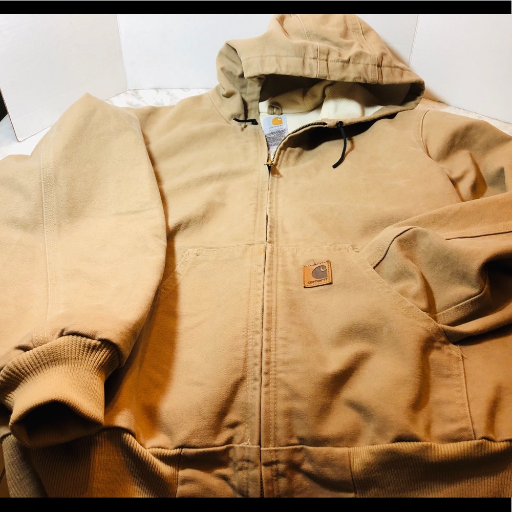 Men’s Carhartt Zip Front Hooded Jacket